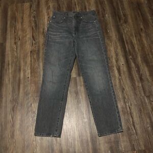 Madewell The Perfect Vintage Jeans Women's 26 High Rise Straight Leg in Dennison